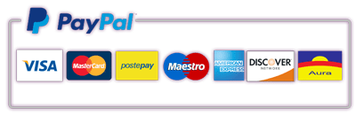 Logo Pagamenti sicuri con PayPal
